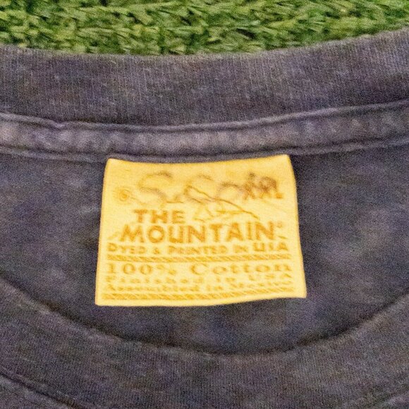 THE MOUNTAIN MENS T SHIRT VINTAGE 1999 SNOWY OWLS BIRD FEATHERS OUTDOORS SZ XXL - Picture 2 of 6